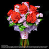 Bridal bouquet in natural stem (WD28) - FLOWERS IN MIND