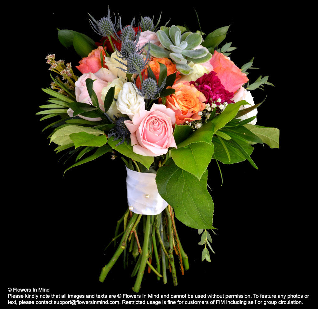 Rustic Mix Bridal Bouquet (WD173)