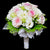 Bridal bouquet in bridal holder (WD39)