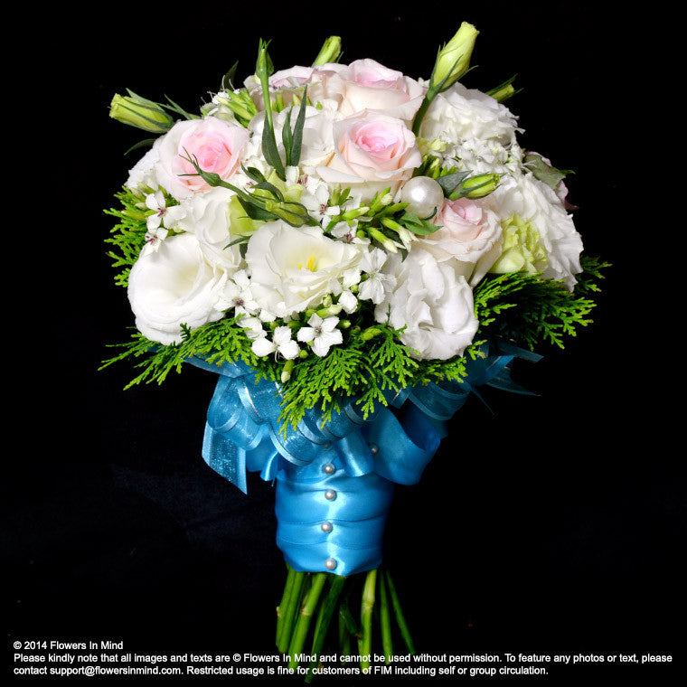 Bridal bouquet in natural stem (WD58)