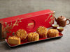 The Fullerton White Lotus Seed Paste Baked Mooncakes - Flowers-In-Mind