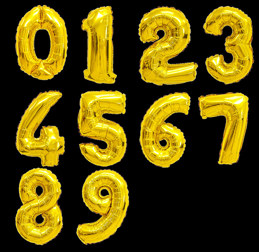 Balloon Online Store Singapore - Number Helium Balloon Free Delivery‎ - Flowers-In-Mind